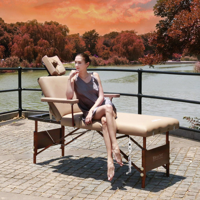 Master Massage 71cm DEL RAY SALON Portable Massage Table Package with Therma-Top