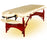Master Massage 71cm Memory Foam Caribbean/Vista Portable Massage Table Package