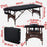 Master Massage 70cm Price Competitive Argo Portable Massage Table Package in Cream w/ Walnut Legs