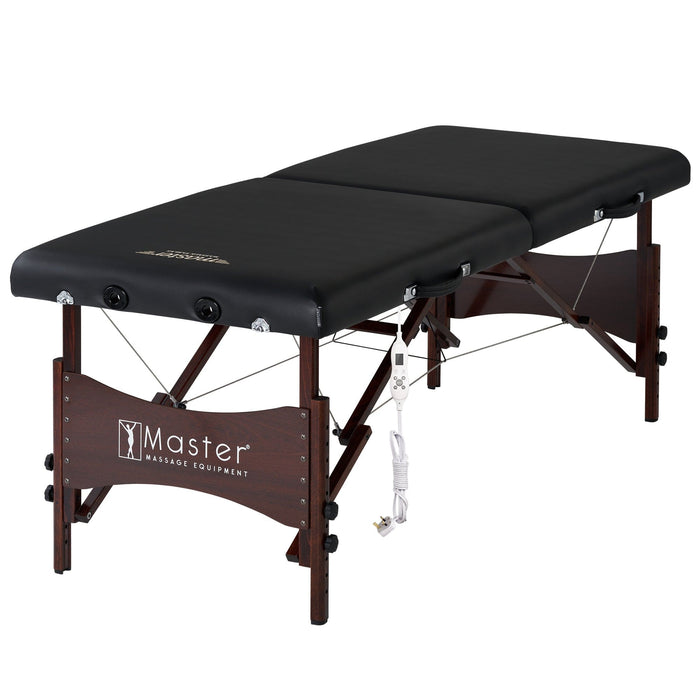 Master Massage 71cm Roma Portable Massage Table Package with THERMA-TOP